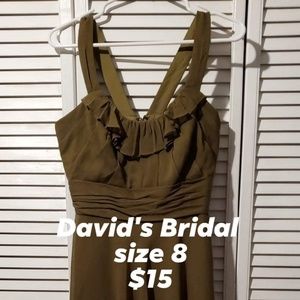 David's Bridal Dress